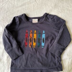 Kids Crayon Graphic Shirt